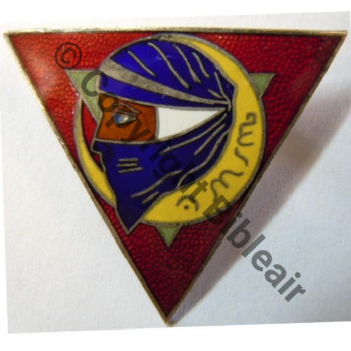 548  1952-55 VR.548 EOM.86 HOGGAR BLIDA  A.AUGIS ST.BARTH LYON 3Lign Bol fenetre allonge Dos lisse irreg Src.leberetvert 173Eur09.13 